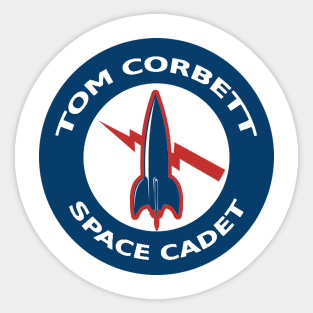 Tom Corbett.  Space Cadet.  1950's TV show Sticker